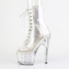 Pleaser STARDUST-1021C-7 Transparent Strass Sale Women