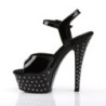 Pleaser STARDUST-609 Strass Platform High Heeled Shoes
