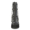 Demonia ASSAULT-66 Black Vegan Platform Women Boots