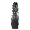 Demonia ASSAULT-66 Black Vegan Platform Women Boots
