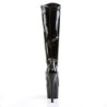 Pleaser ADORE-2000 Patent Platform Heeled Boots