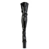 Pleaser FLAMINGO-3063 Black Extreme Thigh High Boots