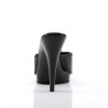 Fabulicious FLAIR-401-2 Black High Heeled Mules Women