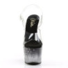Pleaser STARDUST-708T Black High Heeled Pole Dance Shoes