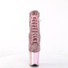 Pleaser FLAMINGO-1020CHRS Rose Strass Chrome Sale Women