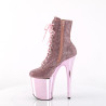 Pleaser FLAMINGO-1020CHRS Rose Strass Chrome Sale Women