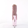 Pleaser FLAMINGO-1020CHRS Rose Strass Chrome Sale Women