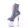 Pleaser FLAMINGO-1020CHRS Lavender Strass Chrome Sale