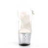 Pleaser STARDUST-708T Clear High Heeled Pole Dance Shoes