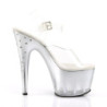Pleaser STARDUST-708T Clear High Heeled Pole Dance Shoes