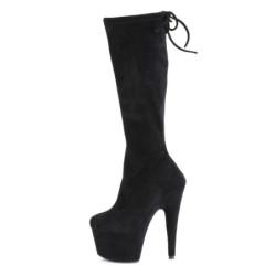 Pleaser ADORE-2008 Suede Platform Heeled Boots