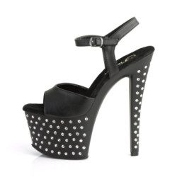 Pleaser STARDUST-709 Vegan High Heeled Disco Shoes