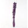 Pleaser ADORE-3028 Purple Buckle Thigh High Boots