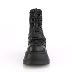 Demonia CAMEL-300WC Patent Wide Calf Thigh High Boots