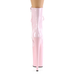 Pleaser INFINITY-1020 Rose Patent Women's Ankle Boots
