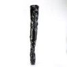 Fabulicious SULTRY-4000 Black Patent Sale Women