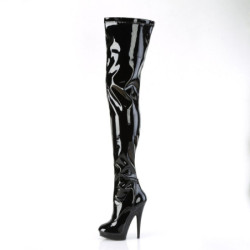 Fabulicious SULTRY-4000 Black Patent Sale Women