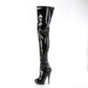 Fabulicious SULTRY-4000 Black Patent Sale Women