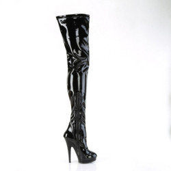 Fabulicious SULTRY-4000 Black Patent Sale Women