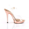 Fabulicious LIP-108 Transparent Rose Gold Chrome Sale