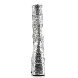 Demonia STACK-301G Glitter Cyber Platform Men Boots