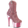 Pleaser ADORE-1029CHRS Rose Strass Chrome Sale Women