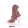 Pleaser ADORE-1029CHRS Rose Strass Chrome Sale Women