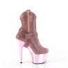 Pleaser ADORE-1029CHRS Rose Strass Chrome Sale Women