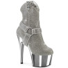 Pleaser ADORE-1029CHRS Silver Strass Chrome Sale Women