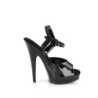 Fabulicious SULTRY-609 Black Patent Sale Women