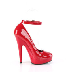 Fabulicious SULTRY-686 Red Patent Sale Women