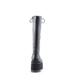 Demonia RANGER-302 Black Vegan Platform Men Boots