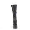 Demonia CAMEL-280 Black Vegan Chunky Platform Boots
