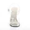 Fabulicious GALA-08 Clear Lucite High Heeled Sandals