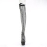 Pleaser DELIGHT-3009 Mesh Stretch Over The Knee Boots