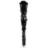 Pleaser FLAMINGO-3028 Patent Buckle Thigh High Boots