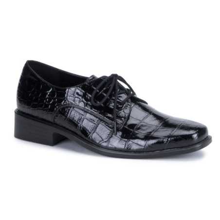 Funtasma LOAFER-17 Black Alligator Patent Men Shoes