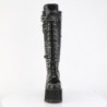 Pleaser LEGEND-8899 Black Genuine Leather Thigh Boots