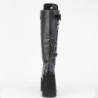 Pleaser LEGEND-8899 Black Genuine Leather Thigh Boots