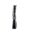 Demonia STACK-301 Black Patent Cyber Platform Men Boots