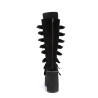 Demonia SWING-815 Black Velvet Platform Knee High Boots