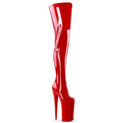 Pleaser BEYOND-4000 Red Patent Sale Women