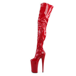 Pleaser BEYOND-4000 Red Patent Sale Women