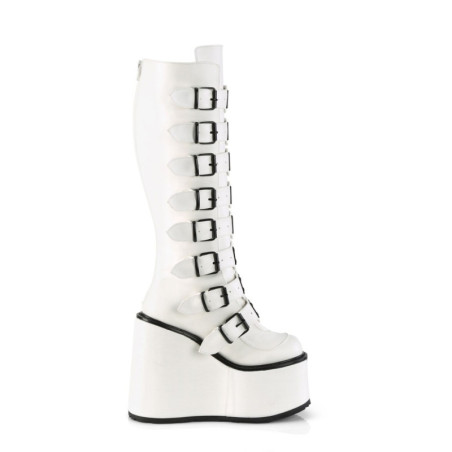 Pleaser BEJEWELED-708MS Silver Strass Platform High Heels