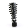 Demonia SWING-815WC Black Patent Platform Knee Boots