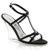 Fabulicious LOVELY-428 Black Satin Transparent Sale