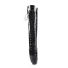 Devious BALLET-2020 Patent Spike Stiletto Heeled Boots