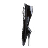 Devious BALLET-2020 Patent Spike Stiletto Heeled Boots