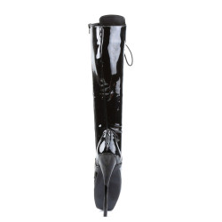 Devious BALLET-2020 Patent Spike Stiletto Heeled Boots