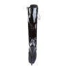 Devious BALLET-2020 Patent Spike Stiletto Heeled Boots